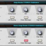 Using Softube Amp and Bass Amp as reverb units sendfx-2units
