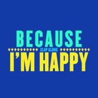 Happy that Pharrell Williams is in tune happy