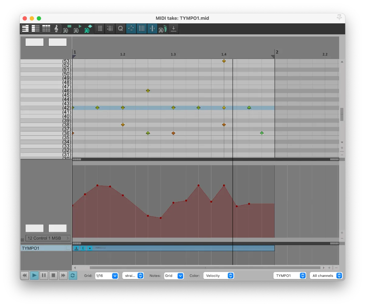 Host versus CC/MIDI automation in Reaper